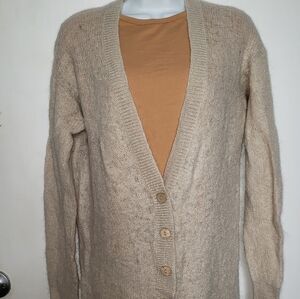 Cozy Beige Women's Cardigan